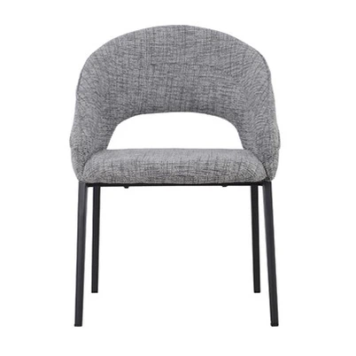 Stolica s poluizupljenim naslonom